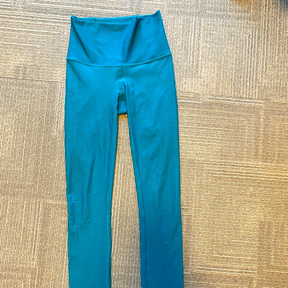 Teal Lululemon leggings